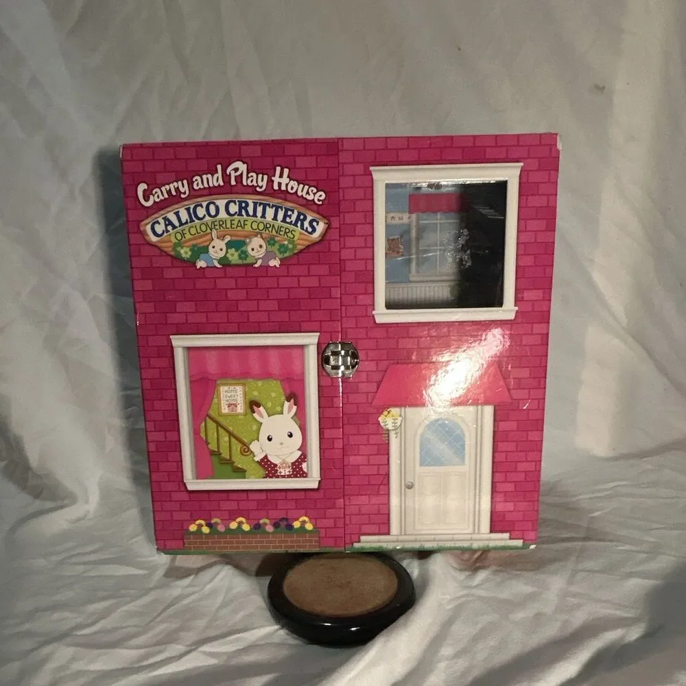 Calico Critters Carry & Play Room Box 1:24 Kitchen/Living, Handle, Drawers